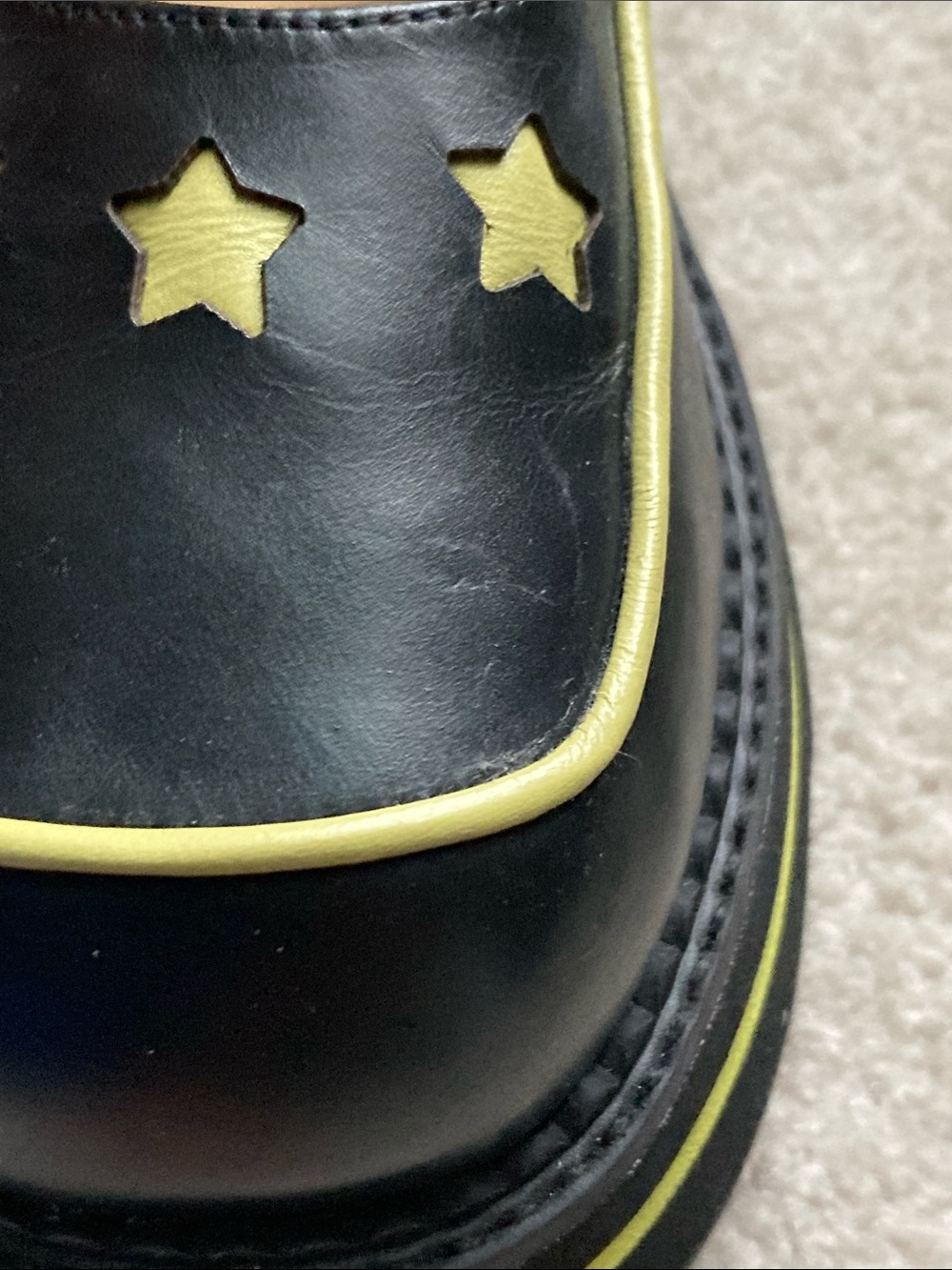 John Fluevog Freshvogs FV3 mary janes with star cutouts - Picture 17 of 17